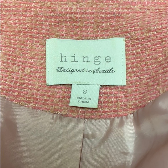 Pink tweed jacket - Picture 6 of 6